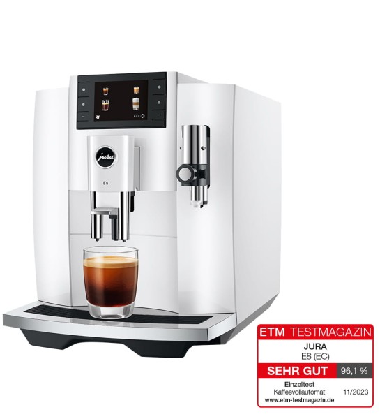JURA E8 Piano White
